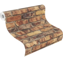 Rouleau de papier peint avec motif de briques