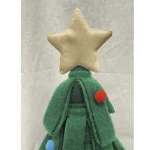 Sapin de Noël en feutre avec étoile