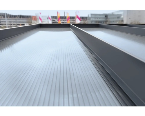 Plaques de toit en plastique avec cadre