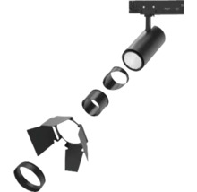 Aufbaustrahler mit Blendschutzklappen und Zubehör für die Lichtgestaltung