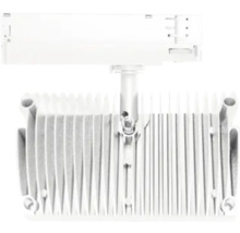 Strahler für Schienensysteme mit Kühlrippen