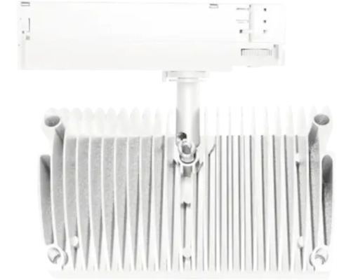 Strahler für Schienensysteme mit Kühlrippen