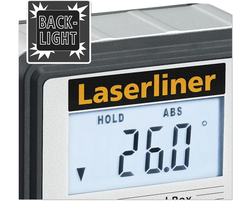 Affichage numérique Laserliner avec rétroéclairage