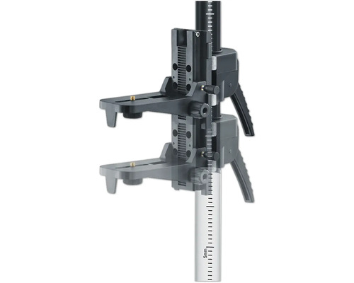 Nivellierstange mit Halterung