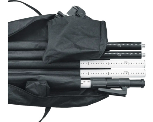 Geodäsie-Messlatte mit Transporttasche