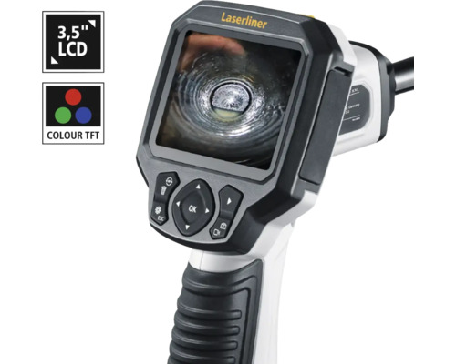 Laserliner Inspektionskamera mit 3,5 Zoll LCD-Display