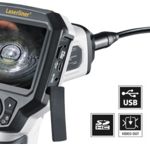 Laserliner Inspektionskamera mit USB, SD Karten Slot und Videoausgang
