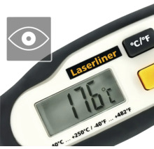 Laserliner Thermometer mit digitaler Temperaturanzeige