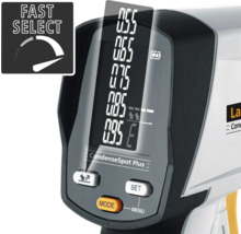 Laserliner CondenseSpot Plus Feuchtigkeitsmesser Detailansicht des Displays und der Bedienelemente