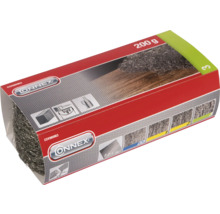 CONNEX Stahlwolle, 200 Gramm, im Karton verpackt
