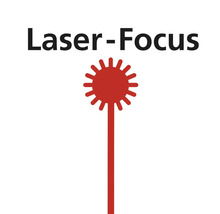Symbole de mise au point laser