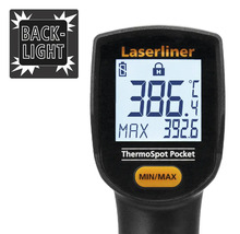 Thermomètre infrarouge Laserliner Thermospot Pocket avec éclairage d''écran