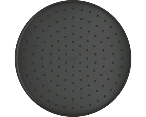 Pomme de douche ronde vue de dessus