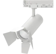 Strahler zur Schienenmontage mit Blendschutzklappen