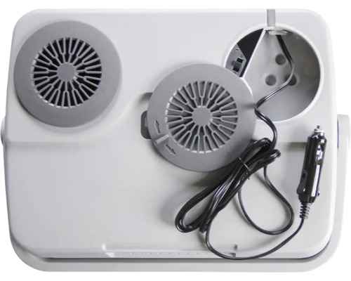 Glacière électrique avec ventilateurs et câble pour allume-cigare