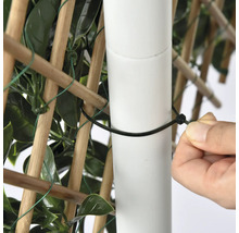 Clôture en bambou, treillis pour plantes artificiel Gardenia 180 x 90 cm