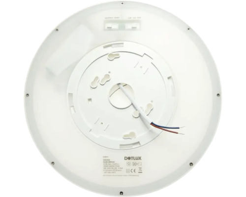 Plafonnier Dotlux, vue arrière