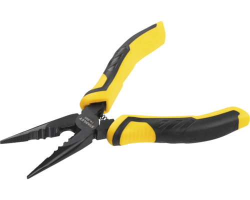 Pince à bec Stanley avec manche jaune et noir