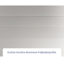 EcoStar Euroline Aluminium-Bodenprofile.