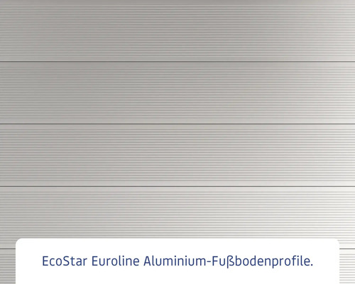 EcoStar Euroline Aluminium Fussbodenprofile.