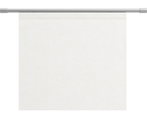 Weisses Seitenzugrollo mit Zugschnur