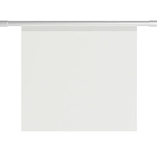 Store bateau blanc avec rail métallique