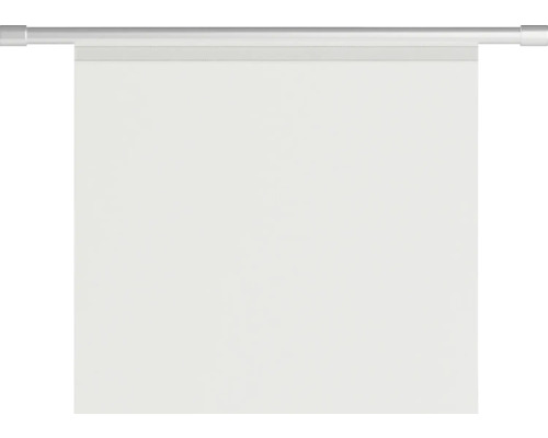 Store bateau blanc avec rail métallique