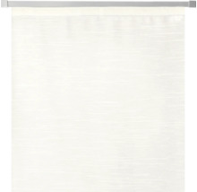 Store en tissu avec rail métallique