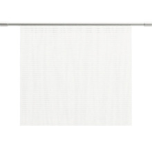 Store enrouleur blanc avec rail métallique