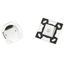 Zwei magnetische Türfeststeller zur Wandmontage