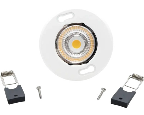 Deckeneinbaustrahler mit Befestigungsmaterial