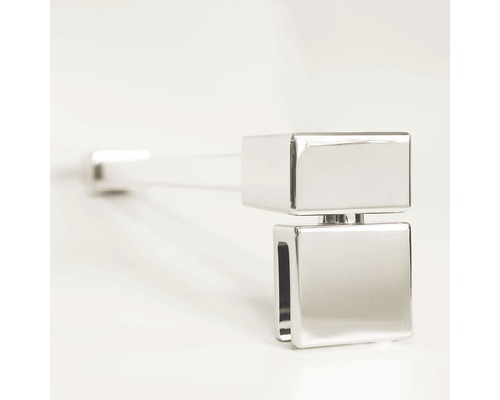 Quadratischer Duschkabinenhalter aus Metall