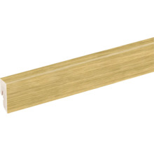 Fussleiste mit Holzdekor