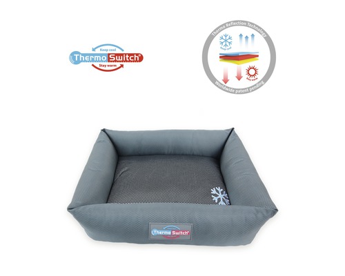 Thermo Switch Hundebett mit Thermo Reflection Technologie