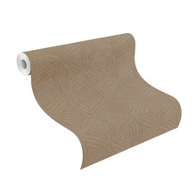 Rouleau de papier peint avec motif géométrique triangulaire