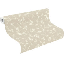 Tapetenrolle mit Blumenmuster