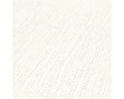 Weisse Tapete mit feiner Struktur