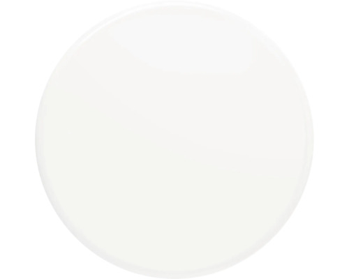 Assiette ronde blanche