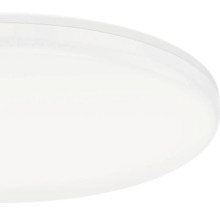 Detailansicht einer runden Deckenleuchte