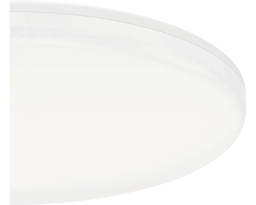 Detailansicht einer runden Deckenleuchte