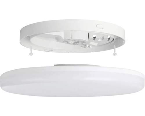 Deckenleuchte mit Schrauben zur Befestigung