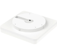 Weiße Deckenleuchte mit runder Form