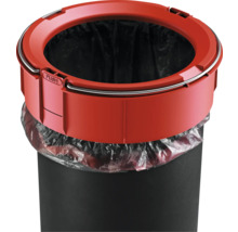 Poubelle à pédale Hailo Pure M 12 litres noir