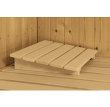 Fussstütze aus Holz für Sauna