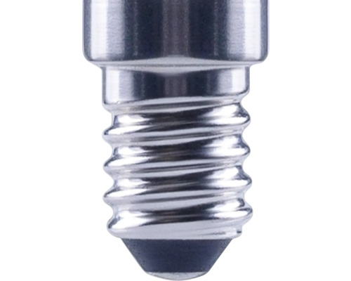 Gros plan du culot de lampe E14