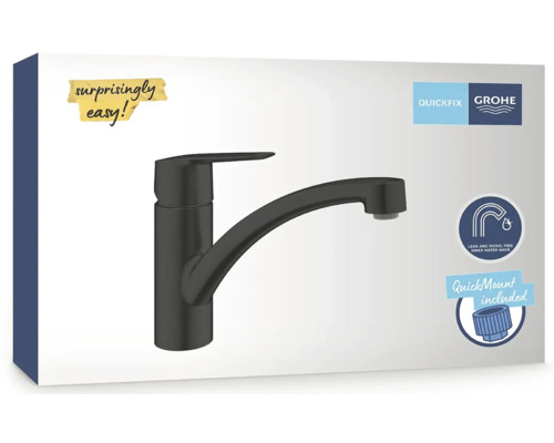 Mitigeur de lavabo monocommande Grohe Quickfix dans son emballage