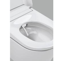 Weisses Dusch-WC mit Wasserstrahl für die Intimreinigung