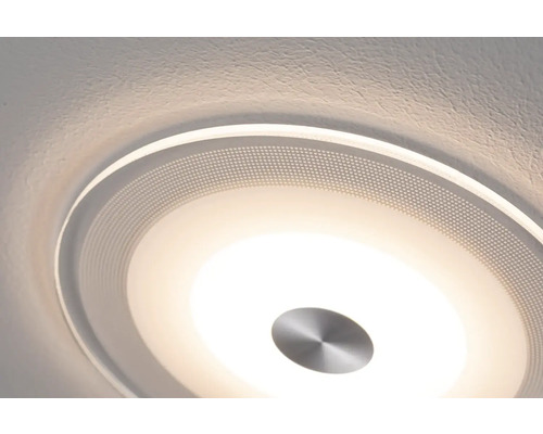 Runde Deckenleuchte mit punktiertem Rand