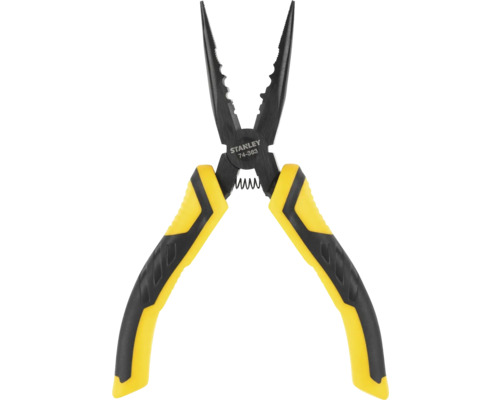 Stanley Spitzzange mit gelb-schwarzem Griff