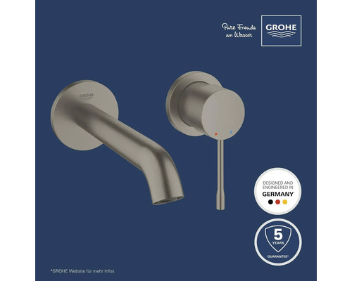 Robinet de lavabo Grohe pour montage mural